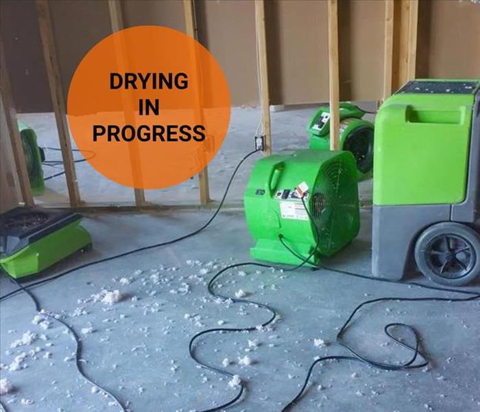 repairing-water-damage-sheetrock-drying-equiptment-Servpro